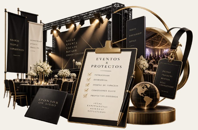 Eventos, proyectos y espacios patrocinables